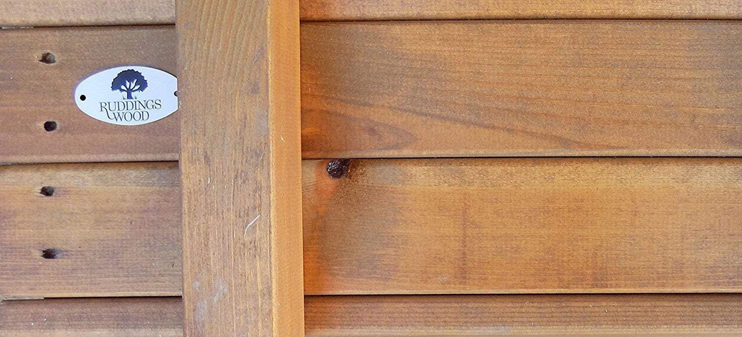 Wooden Planter Box – Large Outdoor Timber Trough for Flowers & Plants