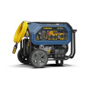 Firman T08073 Tri-Fuel 8000W/10000W Portable Generator | Electric Start | CO Alert