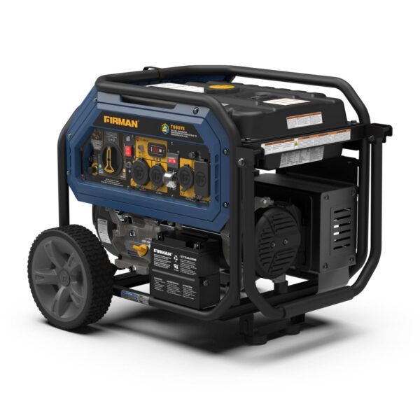 Firman T08073 Tri-Fuel 8000W/10000W Portable Generator | Electric Start | CO Alert - Image 3