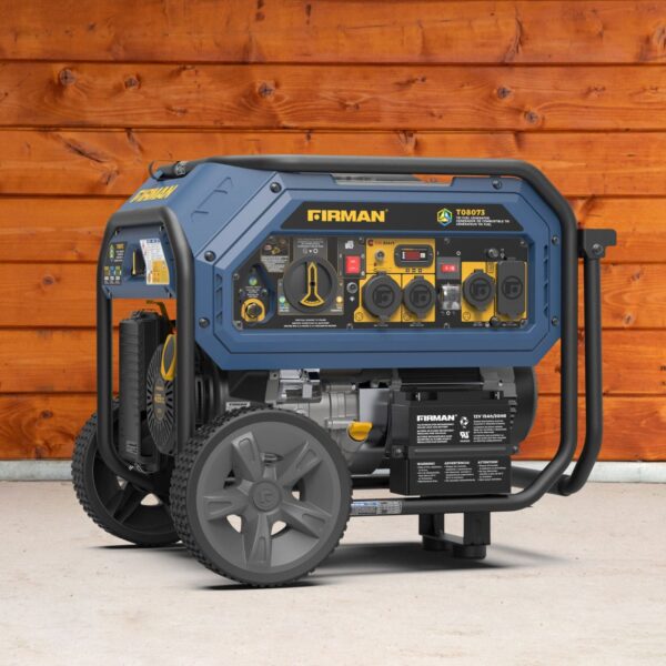 Firman T08073 Tri-Fuel 8000W/10000W Portable Generator | Electric Start | CO Alert - Image 15
