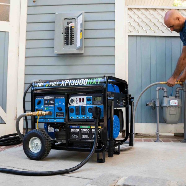 DuroMax XP13000HXT 10500W/13000W Tri-Fuel Portable Generator | CO Alert - Image 8