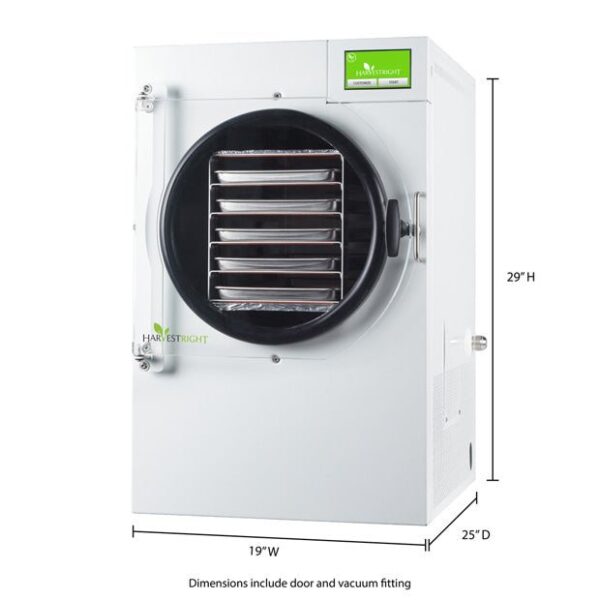 Harvest Right Medium 5 Tray Freeze Dryer w/ Mylar Starter Kit + Premier Pump - Image 8