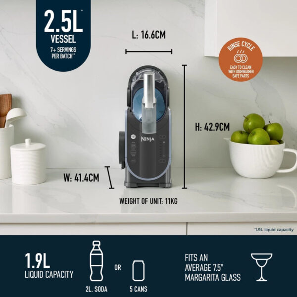 Ninja SLUSHi Frozen Drink Maker - [FS301UK] Ice Slush Machine - Image 9